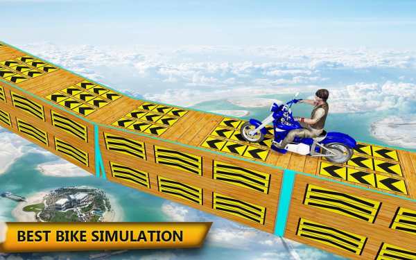 Impossible Tracks: Moto Bike Stunts Driving screenshot 2