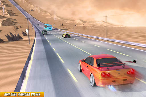 Drive in Car on Highway : Racing games screenshot 2