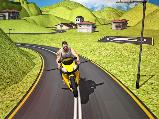 Fliegen Moto Racer 3D screenshot 11