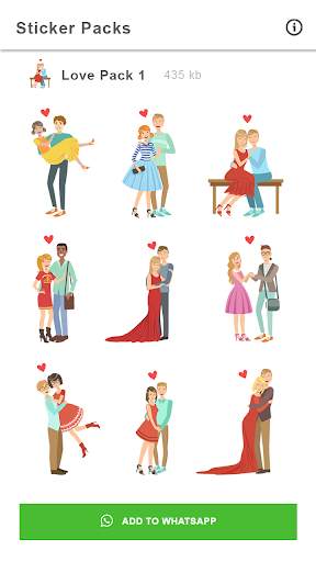 WAStickerApps: couple, love stickers for whatsapp screenshot 2