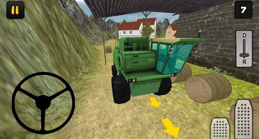 Harvester Driving 3D: Wheat Unloading screenshot 1