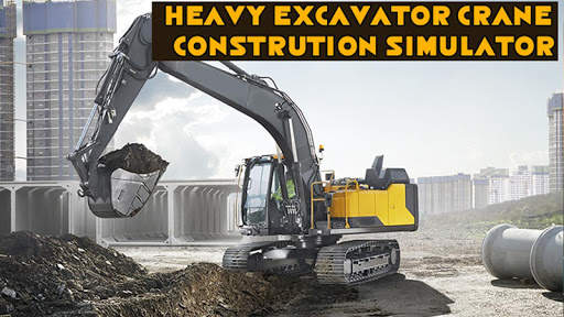 Heavy Excavator Crane Construction Simulator screenshot 1