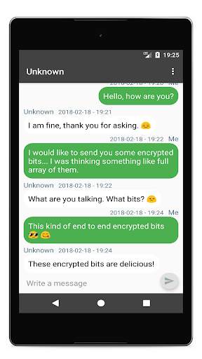 Crypto Messenger - Encrypted P screenshot 7