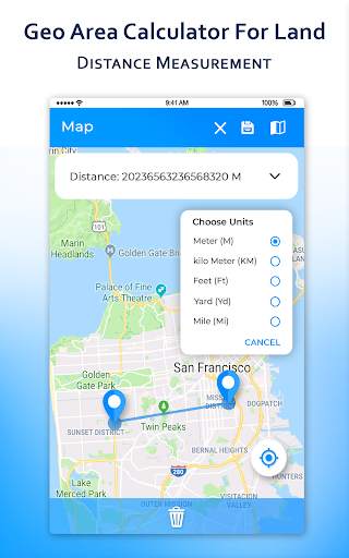 Geo Area Calculator For Land Distance Measurement screenshot 2