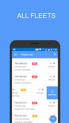 TrackBus screenshot 2
