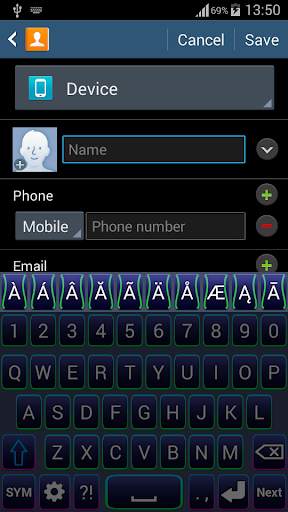 Neon Keyboard स्क्रीनशॉट 7