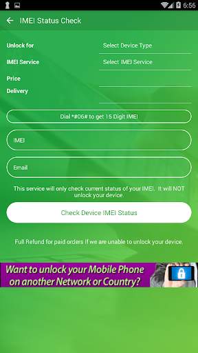 Free Unlock Sony Mobile SIM screenshot 7