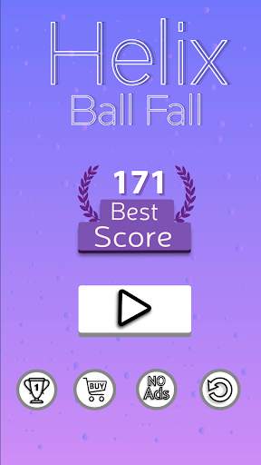 Helix Ball Fall screenshot 1