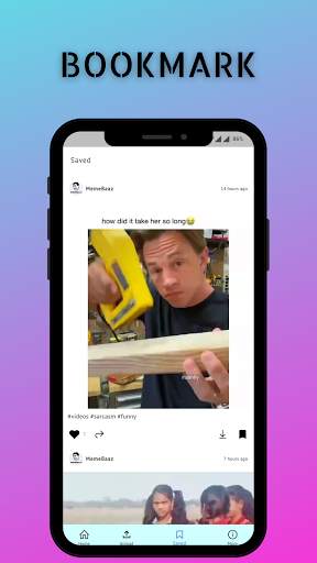 MemeBaaz - Memes & Short Videos  App screenshot 4