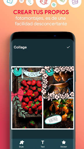 PhotoBooster: efectos par fotos & collages screenshot 6