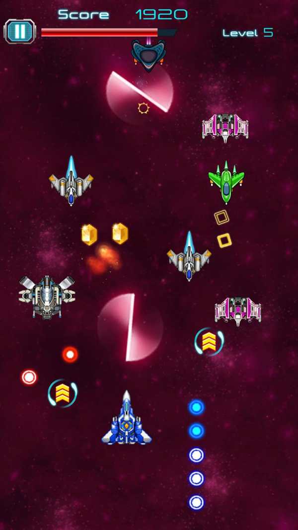 Galaxy Shooter : Attack Space Shooting Rad Alien screenshot 2