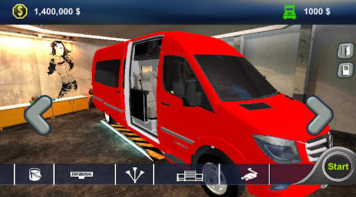 Van Games Simulator Traveller  screenshot 1
