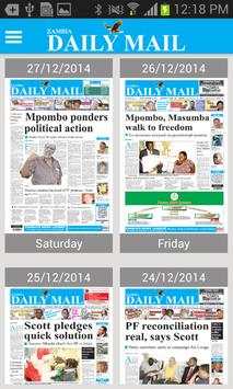 Zambia Daily Mail screenshot 2