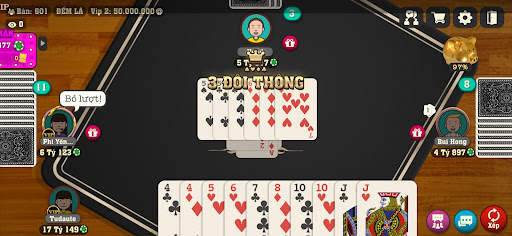 Thirteen Cards (Tien Len) screenshot 1