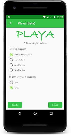 Playa Workouts screenshot 2