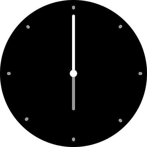 Always on Clock icon