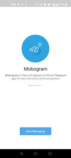 Mobogram Messenger 2021 - Original screenshot 4