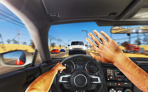 Traffic Racing Simulator: Highway Racing Car Games screenshot 2