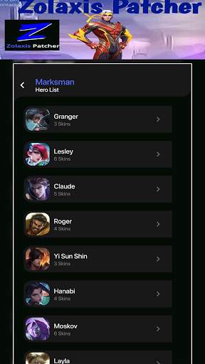 Instructions Zolaxis Get Each Skin ML Patcher screenshot 2