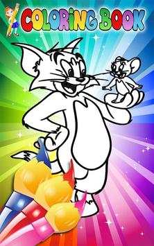 How To Color Tom and Jerry Coloring Book screenshot 1
