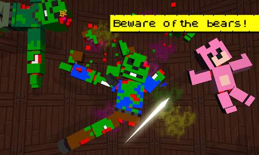 Zombie Slicer Ninja Craft screenshot 1