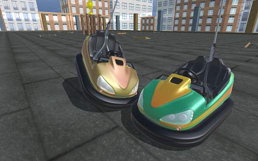 Bumper Cars Blocky Destruction screenshot 1
