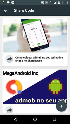 Share Code - (Sketchware - AIDE) screenshot 4