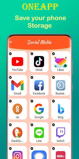 All in OneApp Social Media, En screenshot 2