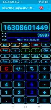 Talking Scientific Calculator TM скриншот 5