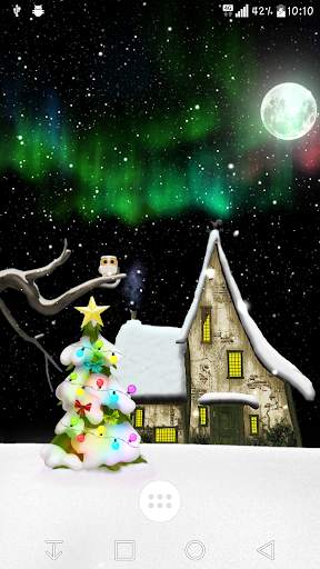 Winter Night Live Wallpaper screenshot 2
