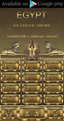 Pharaoh 3D Next Launcher theme screenshot 3
