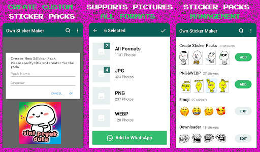 Kumpulan Stiker Pentol Lucu WA screenshot 1