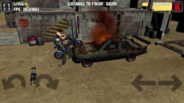 Motorcycle game screenshot 2