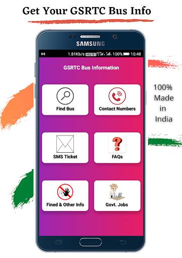GSRTC Bus Information screenshot 1