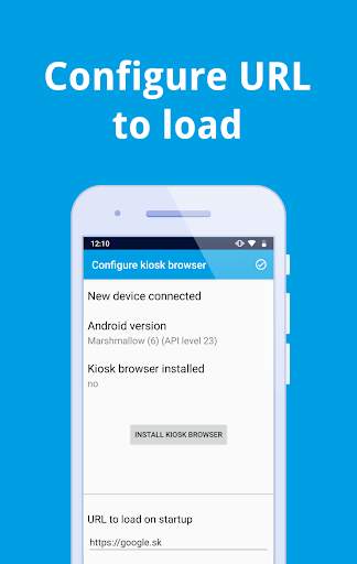 Kiosk Browser Installer screenshot 2