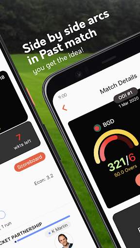 Live cricket scores, unique cricket app cricsmith 2 تصوير الشاشة