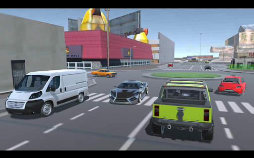 Mad Taxi Simulator Racing 2018 screenshot 2