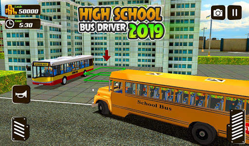 My School Bus : School Bus Driving & Parking Game screenshot 2