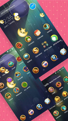 Prince-APUS Launcher theme screenshot 2