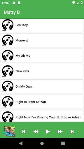 Mattyb Raps all songs screenshot 4