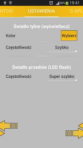 Lightoid, jogging flashlight screenshot 2
