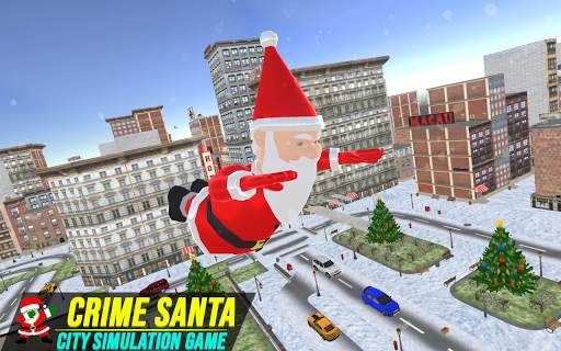Santa Claus Rope hero Crime City Action Game screenshot 13