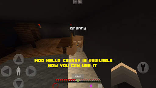 Mod hello granny horor mcpe screenshot 4