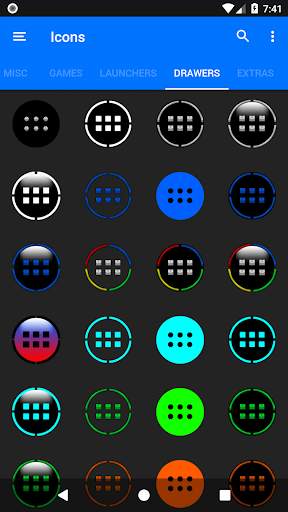 Colorful Flat Icon Pack screenshot 8