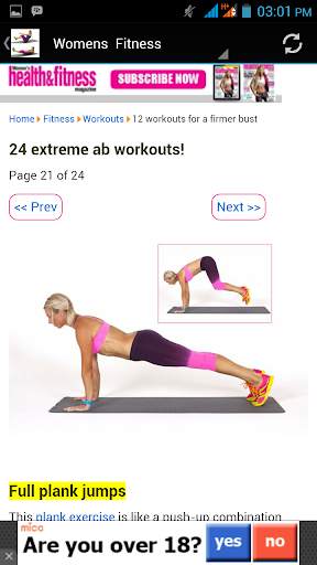 Exercise & Body Fitness screenshot 4