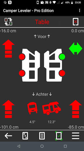 Camper Leveler - PRO Edition screenshot 2