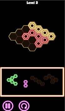 Hexa Block Puzzle King! screenshot 2