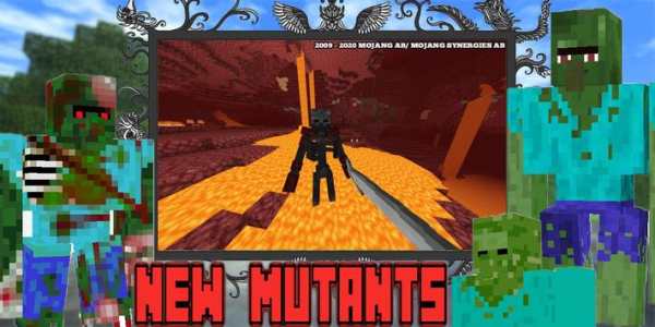 New Zombie Mutants Creatures Mod For Craft Game screenshot 2