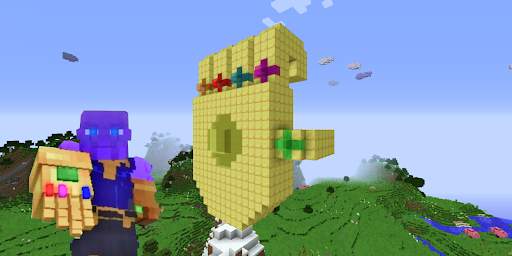 Infinity Gauntlet Mod for Minecraft PE screenshot 2
