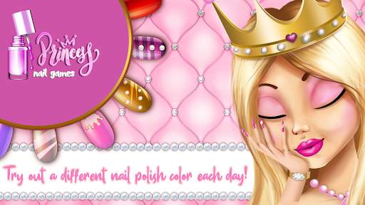 Princess Nail Makeover Games screenshot 3
